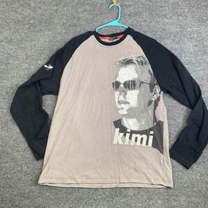 Mercedes-Benz Edition Motorsport Kimi Raikkonen F1 Long Sleeve Shirt Mens XL